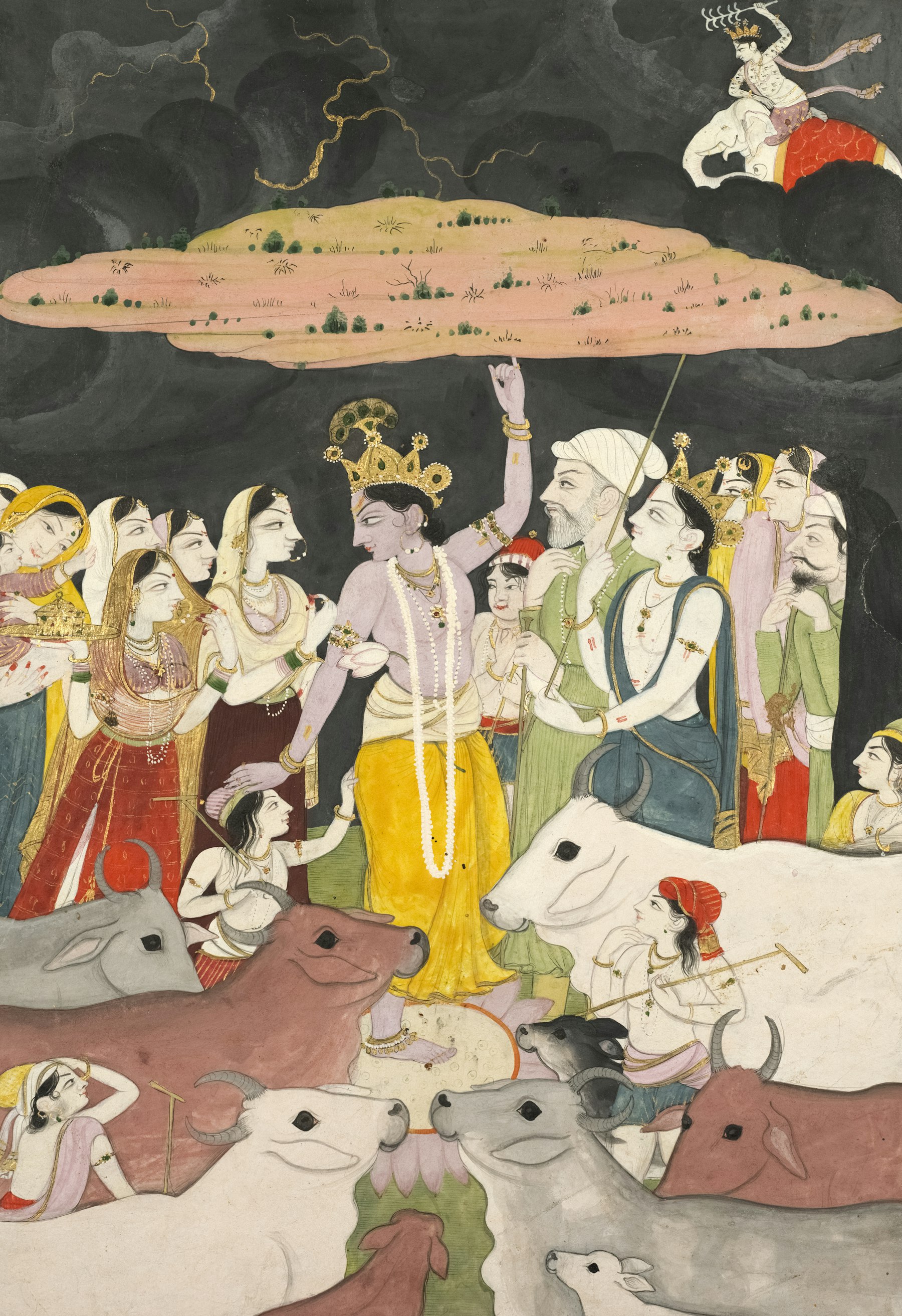 गोवर्धन — गिरिराज धारण लीला